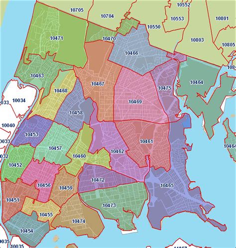 training and certification options for MAP Bronx Map By Zip Code